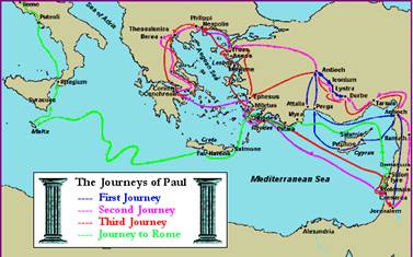 Paul's Journeys