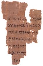 [Fragment of St. John's gospel]