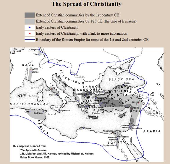 The Spread of Christianity